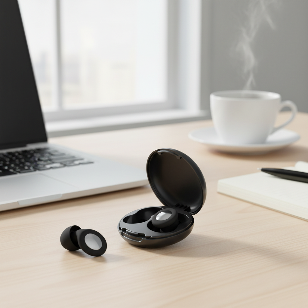 Sleep Buds on office desk